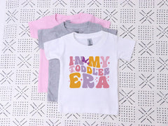 In My Toddler Era Toddler Shirt - Birthday Gift - Cute Kids Tee - Funny Toddler Gift - Cool Toddler Shirt - Toddler Vibes Tee