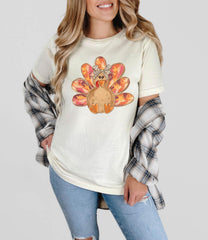Turkey Shirt - Thanksgiving Turkey T-Shirt - Fall Shirts for Women - Thanksgiving Gift - Thanksgiving Dinner Shirt - Family Thanksgiving Tee