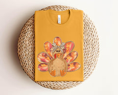 Turkey Shirt - Thanksgiving Turkey T-Shirt - Fall Shirts for Women - Thanksgiving Gift - Thanksgiving Dinner Shirt - Family Thanksgiving Tee