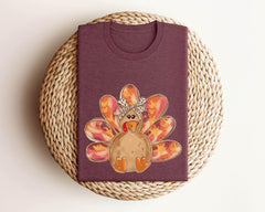 Turkey Shirt - Thanksgiving Turkey T-Shirt - Fall Shirts for Women - Thanksgiving Gift - Thanksgiving Dinner Shirt - Family Thanksgiving Tee