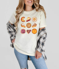 Fall Pumpkin Pies Shirt - Pumpkin Pie T-Shirt - Thanksgiving Shirt - Fall Tee -  Pie Lover Shirt - Apple Pie Tee - Thanksgiving Gift