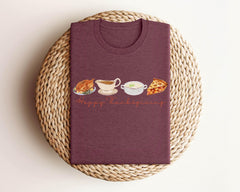 Happy Thanksgiving Shirt - Fall Vibes Shirt - Pumpkin Pie T-Shirt - Retro Thanksgiving Tee - Thanksgiving Gift - Turkey Gravy Shirt