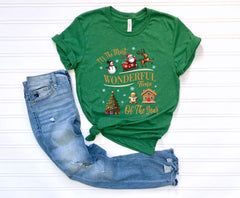 Christmas T-Shirt - It's The Most Wonderful Time Of The Year - Gingerbread Tee - Christmas Family Shirt - Xmas Gifts - Winter Holiday Shirt