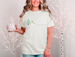 Christmas Snowman T-Shirt - Winter Snowman Tee - Xmas Gift - Holiday Season Shirt - Winter Wonderland- Snowman Lover Gift - Cute Snowman Tee