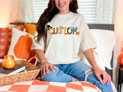 Custom Thanksgiving T-Shirt - Personalized Name Tee - Thanksgiving Name Shirt - Family Gift - Turkey Day Shirt - Friendsgiving Outfit