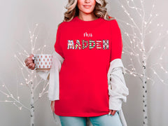 Custom Christmas T-Shirt for Teachers - Personalized Name Gift For Teacher - Merry Christmas Teacher Tee - Xmas Gift - Holiday Teacher