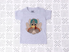 Kids Thanksgiving Shirt - Cool Turkey T-Shirt - Toddler Thanksgiving Tees - Turkey Bodysuit for Boys - Adults, Youth, Toddler, Kids, & Baby