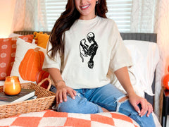 Skeleton And Cat Shirt, Cat Shirt, Cat Lover Shirt, Cat Lady Gift, Mothers Day Gift, Cat Mom Shirt, Cat Dad Shirt, Skeleton Shirt