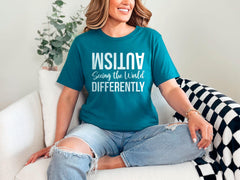 Autism-Autism Awareness Shirt-Seeing the World Differently-Autism Mom Shirt-Autism Shirt-Autism Teacher Shirt-Special ED Shirt-Teacher Gift