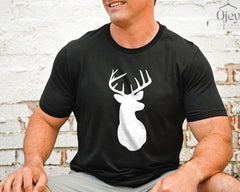 Deer Shirt, Christmas Deer Shirt, Deer Head Shirt, Oh Deer Shirt, Deer Lover Shirt, Camping Shirt, Camper tee, Christmas Deer Shirts