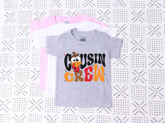 Cousin Crew Thanksgiving T-Shirts - Kids Thanksgiving Tee - Matching Cousins Gift - Family Reunion Shirts - Thanksgiving 2024 T-Shirts
