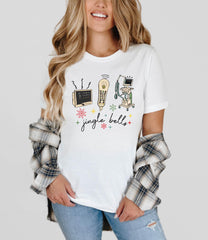 Christmas Nurse Shirts - Funny Xmas Nurse T-Shirt - Christmas Gift - Jingle Bells Nurse Tee  - Xmas Nurse Crew Tees - RN Xmas Shirt