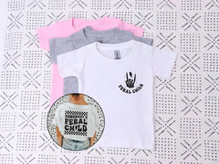Somebody's Feral Child Shirt - Funny Toddler Kids Tee - Wild Child Shirt - Funny Kid Shirt - Feral Toddler Outfit - Kids Humor Shirt