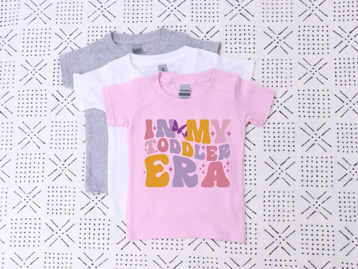 In My Toddler Era Toddler Shirt - Birthday Gift - Cute Kids Tee - Funny Toddler Gift - Cool Toddler Shirt - Toddler Vibes Tee