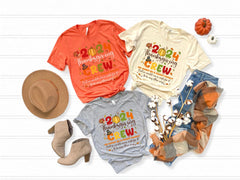 Thanksgiving Crew Shirts - 2024 Family Thanksgiving T-Shirts - Thanksgiving Crew Tees - Fall Family Shirts -  Thanksgiving Reunion T-Shirts