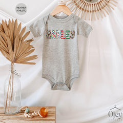 Custom Christmas Kids Shirt - Personalized Name Kids Tee - Holiday Name Shirt - Family Gift - Xmas Day Toddler Shirt - Christmas Outfit