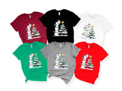 Christmas Snowman Shirt - Cute Snowman T-Shirt - Christmas Shirts - Snowman Tee - Christmas Gift - Snowman Lover Tee - Christmas Tree Shirt