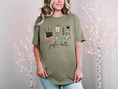 Christmas Nurse Shirts - Funny Xmas Nurse T-Shirt - Christmas Gift - Jingle Bells Nurse Tee  - Xmas Nurse Crew Tees - RN Xmas Shirt
