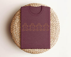 Gingerbread Christmas Shirt - Christmas Baking Shirt - Christmas Gift - Cookie Lover Xmas T-Shirt - Baker Christmas Gift - Baking Family Tee