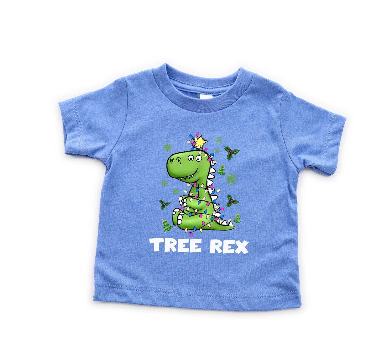 Tree Rex Christmas Shirt - Boys Dino Tee - Funny Christmas Toddler Shirt - Kids Christmas T-Shirt - Baby Xmas Bodysuit - Youth Christmas Tee