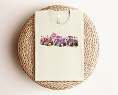 Valentine's Farmer T-Shirt - Tractor Valentine's Day Gift - Gift for Farmer - Farming Valentines Day Shirt - Farmer Tee - Women Farming Tee