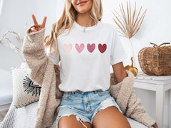 Valentine Heart Shirt, Cute Valentine Shirt, Valentine Shirt for Women, Valentine Day Shirt, Gift for Her, Valentine Day Gift