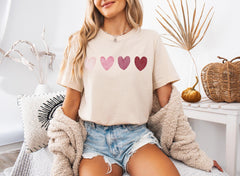 Valentine Heart Shirt, Cute Valentine Shirt, Valentine Shirt for Women, Valentine Day Shirt, Gift for Her, Valentine Day Gift