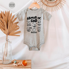 Armor Of God Toddler Shirt – Christian Kids Tee - Religious Gift - Bible Verse T-Shirt