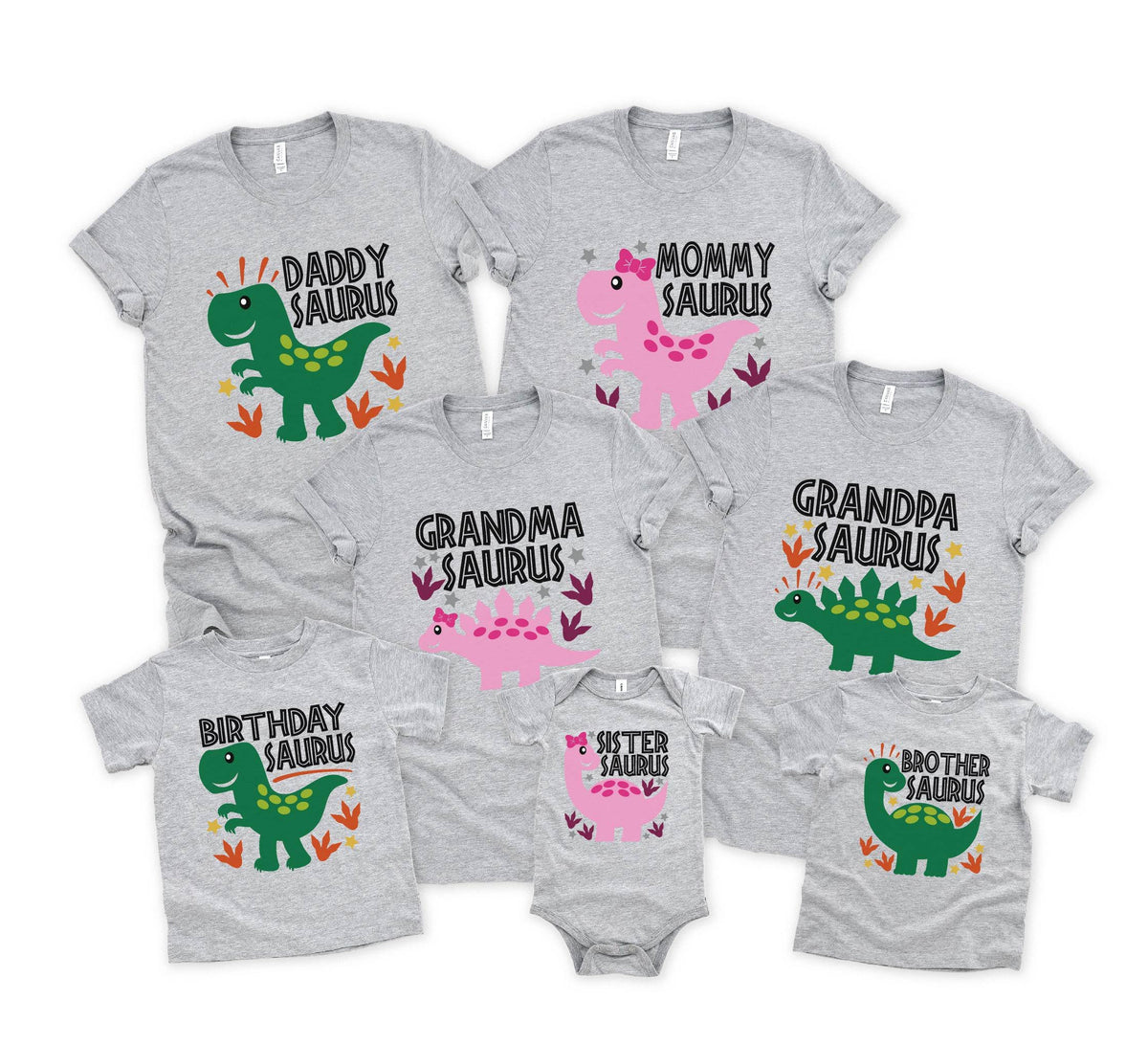 Dinosaur Birthday Family Shirts - Birthdaysaurus Shirt - Mammysaurus Daddysaurus - Matching Birthday Shirts - Dino Birthday Boy Shirts