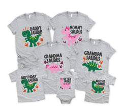 Dinosaur Birthday Family Shirts - Birthdaysaurus Shirt - Mammysaurus Daddysaurus - Matching Birthday Shirts - Dino Birthday Boy Shirts