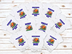 Football Theme Party Shirts - Birthday Football Family Tees - First Birthday Football Shirts - Football Mom Birthday - Dad Football Birthday