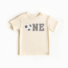 Soccer Kids Birthday Shirt - 1st Birthday Soccer Tee - Soccer Theme Birthday Shirt - Birthday Boy Soccer Bodysuit - Toddler Soccer Shirt