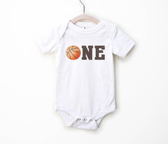 Basketball 1st Birthday Shirt - Boys Basketball Shirt - Basketball Party Tee - Basketball Birthday T-Shirt -  Birthday Boy Shirt - Boy Bday