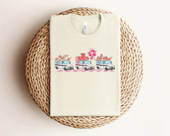 Postal Worker Valentines Shirt, Post Office Truck T-Shirt, Mailman Valentines Day Gift, Valentine Mail Truck Shirt, Cute Postal Carrier Gift