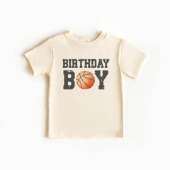 Basketball Birthday Toddler Shirt - 1st Birthday Kids Tee - Toddler Birthday T-Shirt - Birthday Boy Tee - Basketball Birthday