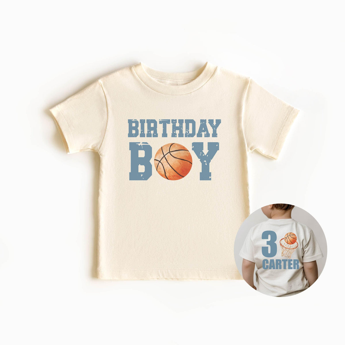 Basketball Birthday Toddler Shirt - 1st Birthday Kids Tee - Toddler Birthday Bodysuit - Birthday Boy T-Shirt - Basketball Birthday