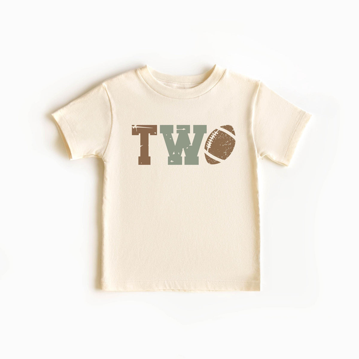 2nd Birthday Toddler Shirt - Football Theme Kids Tee - Second Birthday Bodysuit - Toddler Boy Shirt - Touchdown T-Shirt - Two Outfit