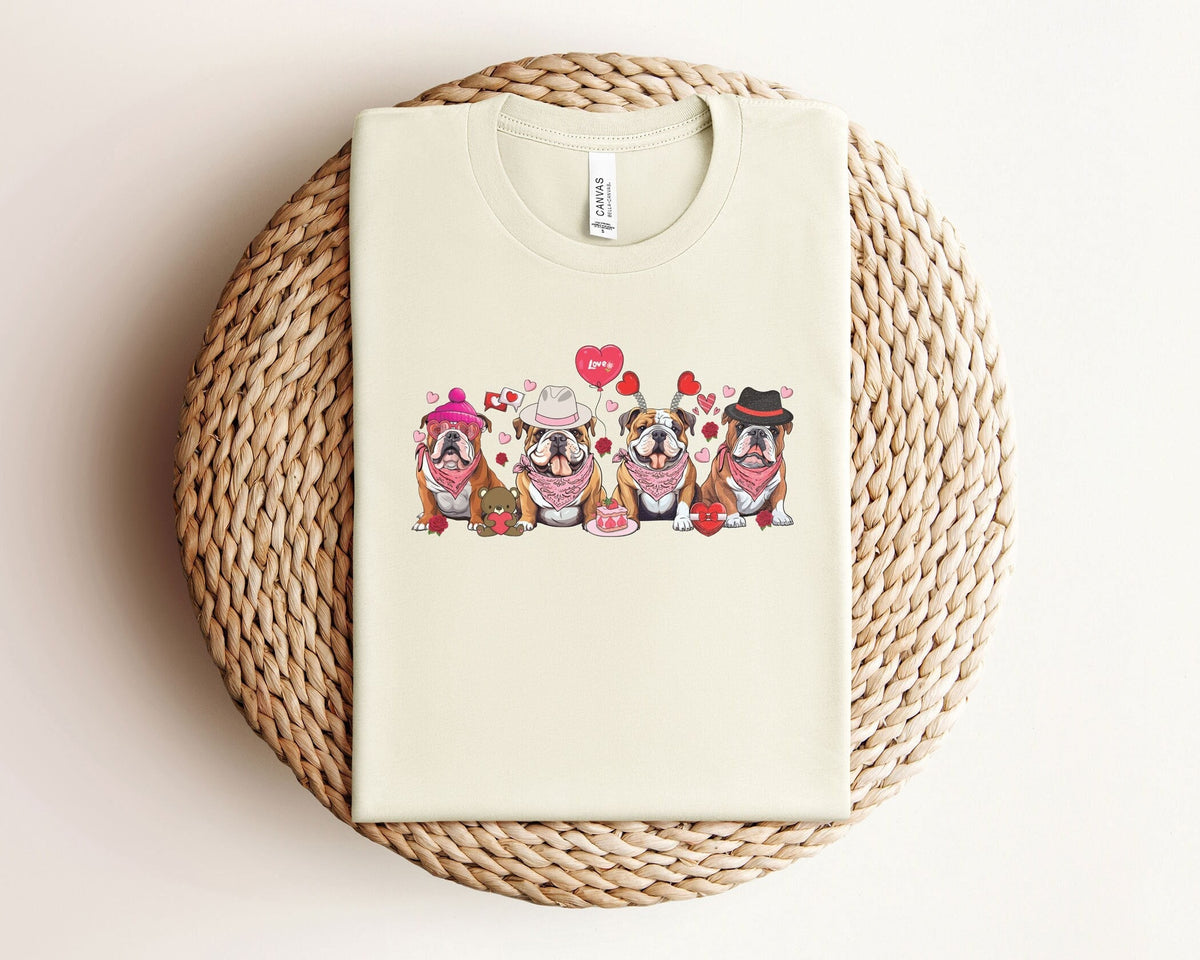French Bulldog Valentine Shirt - Frenchie Valentines Day Tee - French Bulldog Mom Shirt - Frenchie Mom Valentine Gift - Valentine Dog Shirt