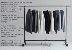 Custom Proof Request – Review Your Design Before Production