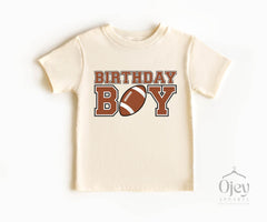 Football Themed Birthday Shirts - Family Football Birthday T-Shirts - Football Party Tees - Birthday Boy Football Bodysuit - Toddler - Youth