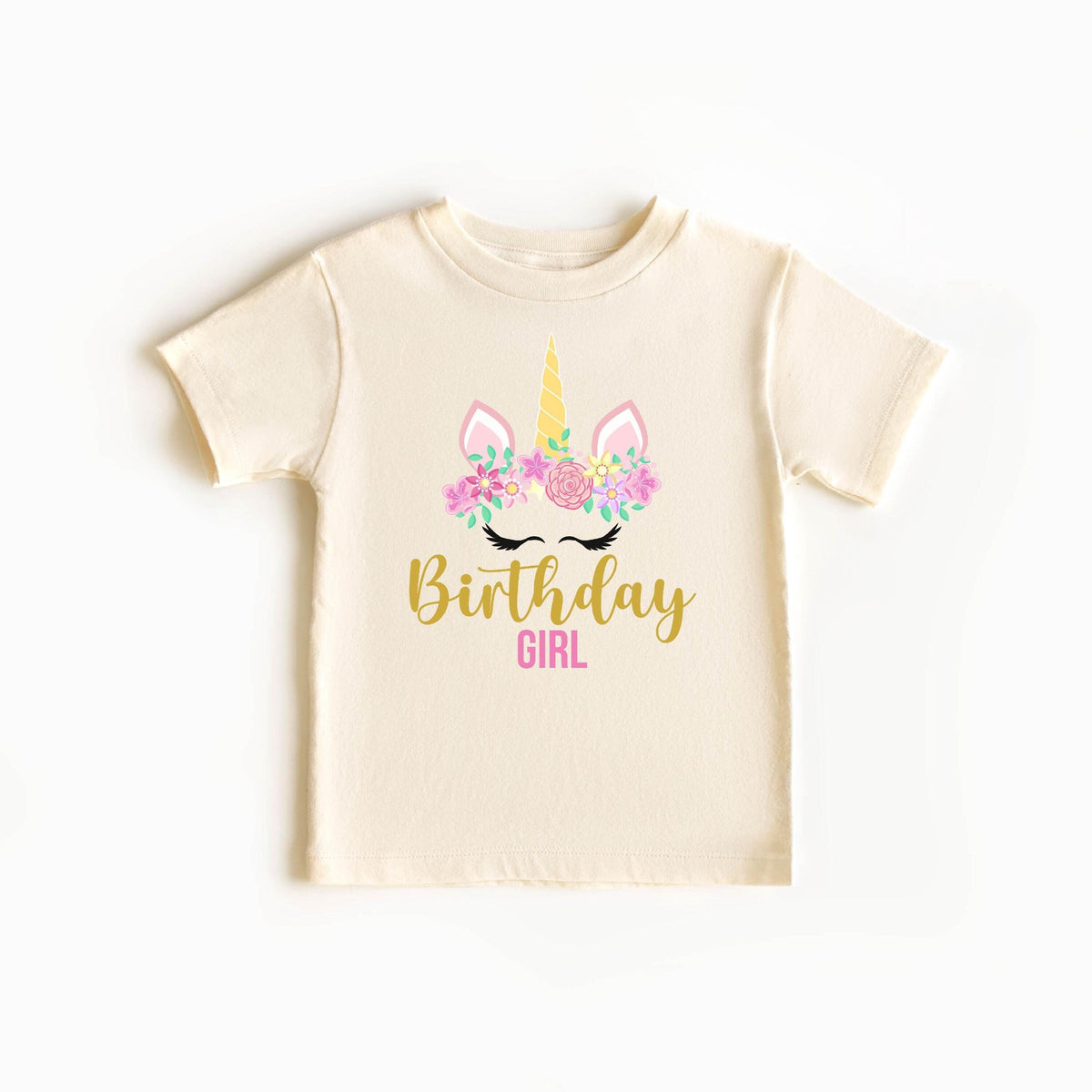 Unicorn Birthday Girl Shirt - Unicorn Theme Party T-Shirt - Girls Birthday Party Shirt - Unicorn Birthday Gift Shirt - Birthday Girl Outfit