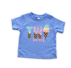 Two Sweet Birthday Shirt - Ice Cream Birthday Shirt - 2nd Birthday Ice Cream Tee - Birthday Girl Shirt - Ice Cream Theme Party Shirt