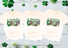 St. Patrick's Day Crew - Funny Group Matching T-Shirt - Lucky Clover Tee - Shirts For Friends - Patrick’s Day Gift - Irish Tee - Shamrock