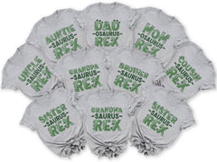 Dinosaurus Family Shirt - Dinosaur Rex Family T-Shirts - Momosaurus Rex - Dadosaurus Rex - Dino Rex Birthday Shirts - Matching Dinosaur Tees