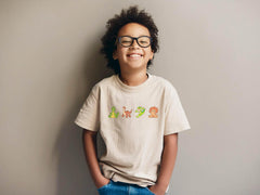 Kids Dinosaur Shirt - Minimalist Dinosaur Shirt - Triceratops Dinosaur Tee - Saurolophus Dinosaur Shirt -Dinosaur Lover Gift - Birthday Gift