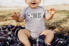 Soccer Kids Birthday Shirt - 1st Birthday Soccer Tee - Soccer Theme Birthday Shirt - Birthday Boy Soccer Bodysuit - Toddler Soccer Shirt