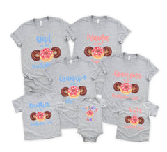 Donut Birthday Girl Shirt - Donut Family Party T-Shirts - Donut Birthday Tees - Kids Birthday Shirts - Mama of the Birthday Girl Donut