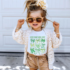 God Says St. Patrick Kids Shirts - Christian St. Patrick Shirt - Toddler St. Patrick Shirt - St. Patricks Gift - Lucky Shamrock Kids Shirt