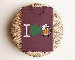 Day Drinking St. Patrick Shirt - I Shamrock Beer Shirt - Beer Lover Shirt - St. Patrick's Pub Shirt - Irish Drinking Shirt - Tipsy Irish