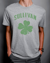 Custom Shamrock Shirt - Personalized Last Name - Shamrock Tee - Custom St. Patrick's Day - Lucky T-Shirt - Irish Tee - Ireland Name